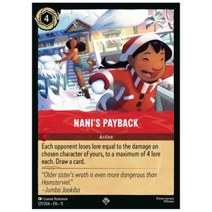 Nani's Payback - 127/204 - SR