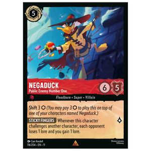 Negaduck - Public Enemy Number One - 116/204 - R