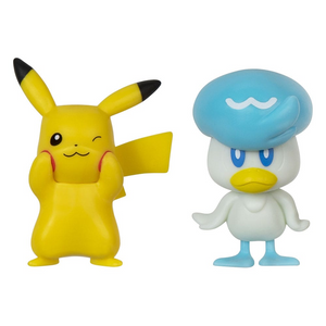 Pokémon Gen IX 2-Pack Set Pikachu & Quaxly 5 cm