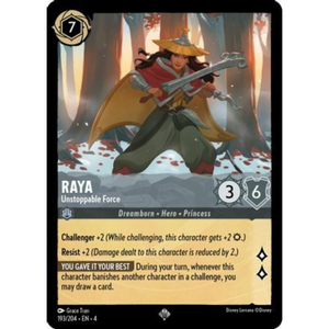 Raya - Unstoppable Force - 193/204 - Super Rare