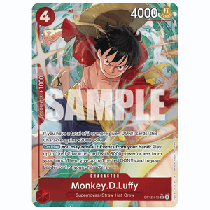 Monkey.D.Luffy OP12-015 SR (ENG)