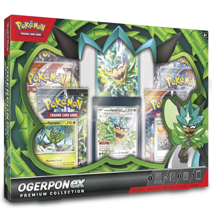 Pokémon Ogerpon ex Premium Collection Box (6 Pack) (ENG)