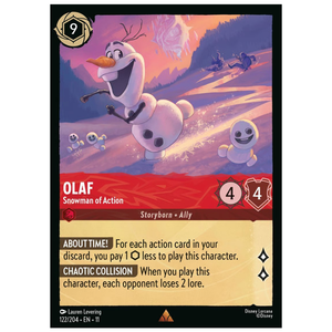 Olaf - Snowman of Action - 122/204 - R