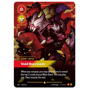 Void Burrower SFD 243/221