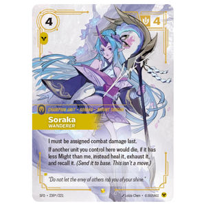 Soraka, Wanderer SFD 239*/221