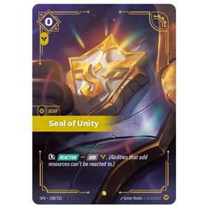 Seal of Unity SFD 238/221