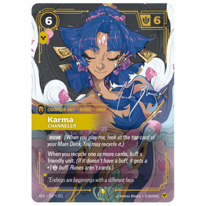 Karma, Channeler SFD 237*/221