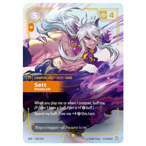 Sett, Brawler SFD 232/221