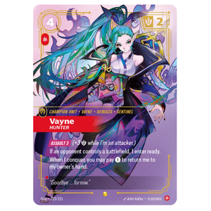 Vayne, Hunter SFD 223/221