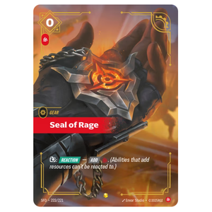 Seal of Rage SFD 222/221