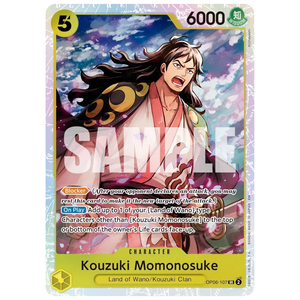 Kouzuki Momonosuke OP06-107 SR (ENG)
