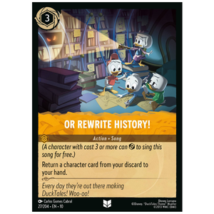 Or Rewrite History - 27/204 - UC