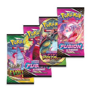 Pokémon Sword & Shield: Fusion Strike Hoopa V Box (4 Pack) (ENG)
