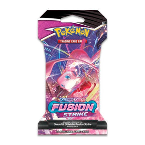 Pokémon Sword & Shield: Fusion Strike Sleeved Booster Pack (10 Kort)