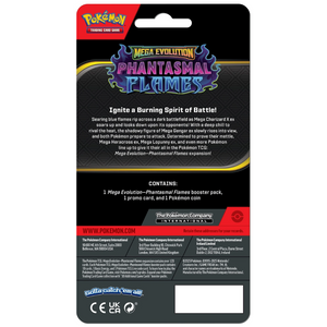 Pokemon Mega Evolution: Phantasmal Flames 1-Pack Blister (Whimsicott) (ENG)