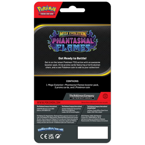 Pokémon Mega Evolution: Phantasmal Flames Premium Checklane Blister (Hydrapple, Dipplin, Applin) (ENG)