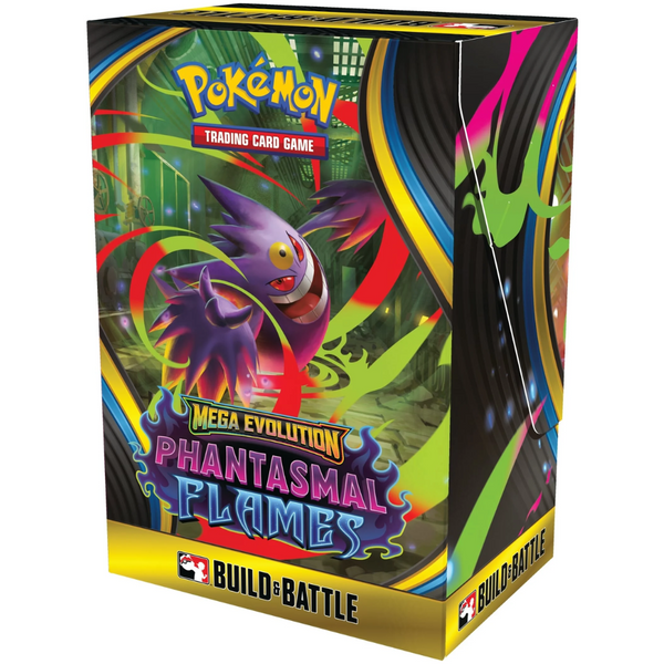 Pokémon Mega Evolution: Phantasmal Flames Build & Battle Box (4 Pa