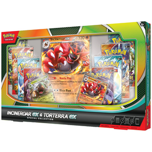 Pokémon Scarlet & Violet: Incineroar ex & Torterra ex Special Collection Box (8 Pack) (ENG)