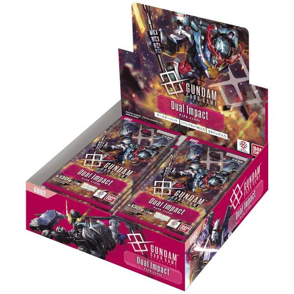 GUNDAM Dual Impact 2個セット Gundam Dual Impact (GD 02) Booster Display (24 Pack)
