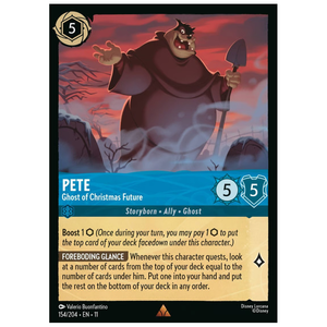 Pete - Ghost of Christmas Future - 154/204 - R