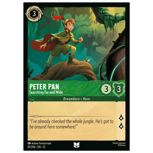 Peter Pan - Searching Far and Wide - 81/204 -UC