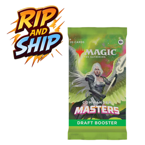 Magic The Gathering: Commander Masters Draft Booster Pack (ENG)  – RIP & SHIP (Opened Live)