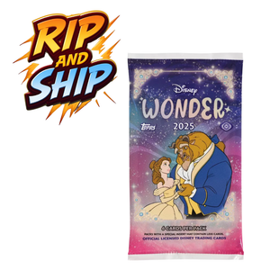 Topps: 2025 Disney Wonder Value Hobby Booster Pack (ENG) – RIP & SHIP (Opened Live)