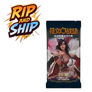 League of Legends Riftbound Origins Set 1 Jumbo Booster Pack (CH) TESTING – RIP & SHIP (Opened Live)