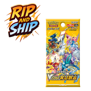 Pokemon VSTAR Universe S12A Booster Pack (KOR)– RIP & SHIP (Opened Live)
