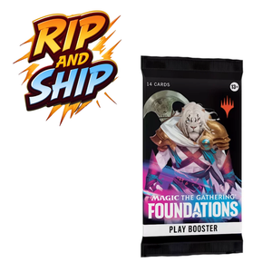 Magic The Gathering: Foundations Play Booster Pack (ENG) – RIP & SHIP (Opened Live)