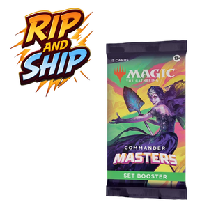 Magic The Gathering: Commander Masters Set Booster Pack (ENG) – RIP & SHIP (Opened Live)