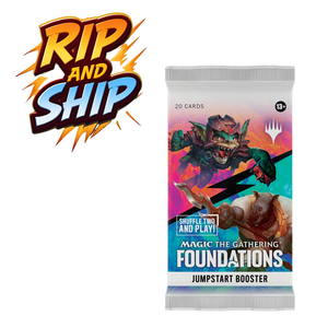 Magic The Gathering: Foundations Jumpstart Booster Pack (ENG) – RIP & SHIP (Opened Live)