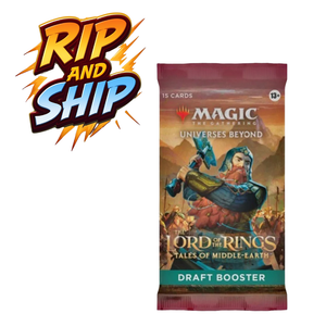 Magic The Gathering: The Lord of the Rings Tales of Middle-earth Draft Booster Pack (ENG) – RIP & SHIP (Opened Live)