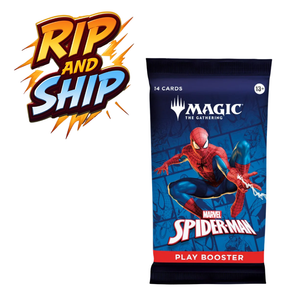 Magic The Gathering: Marvel's Spider-Man Play Booster Pack (ENG) – RIP & SHIP (Opened Live)