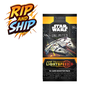 Star Wars: Unlimited Jump to Lightspeed Booster Pack (ENG) – RIP & SHIP (Opened Live)