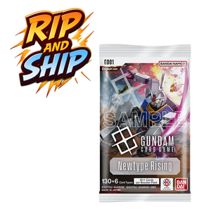 Gundam Newtype Rising (GD01) Booster Pack (ENG) – RIP & SHIP (Opened Live)