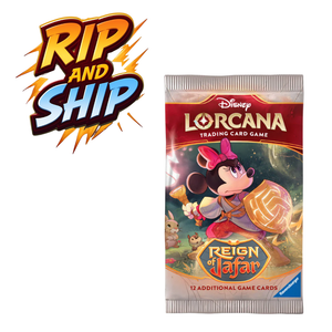 Disney Lorcana Reign of Jafar Booster Pack (ENG) – RIP & SHIP (Opened Live)
