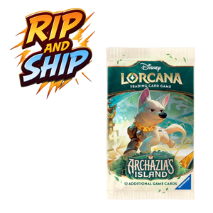 Disney Lorcana Archazia's Island Booster Pack (ENG) – RIP & SHIP (Opened Live)
