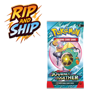Pokémon Journey Together Booster Pack (ENG) – RIP & SHIP (Opened Live)