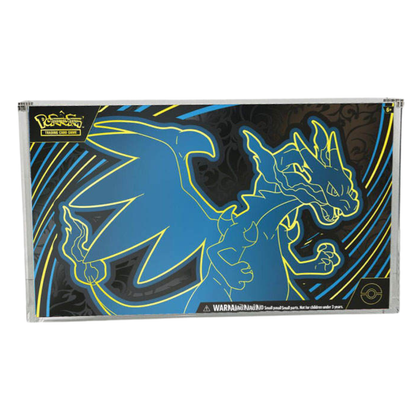 The Acrylic Box: Pokémon Mega Charizard X ex Ultra Premium Collection (UPC Acrylic Case) Product Description: