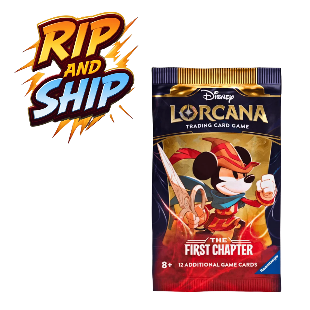 Disney Lorcana The First Chapter Booster Pack (ENG) – RIP & SHIP (