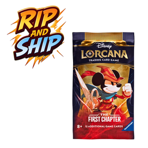 Disney Lorcana The First Chapter Booster Pack (ENG) – RIP & SHIP (Opened Live)