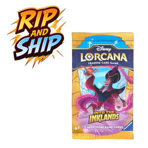Disney Lorcana Into the Inklands Booster Pack (ENG) – RIP & SHIP (Opened Live)