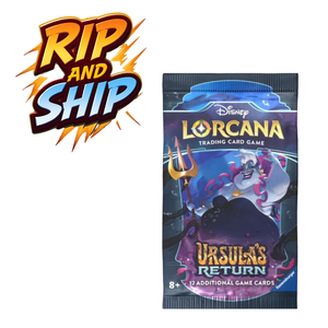 Disney Lorcana Ursula's Return Booster Pack (ENG) – RIP & SHIP (Opened Live)