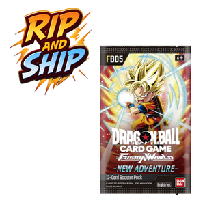 Dragon Ball Super (FB05) Fusion World Booster Pack (ENG) – RIP & SHIP (Opened Live)