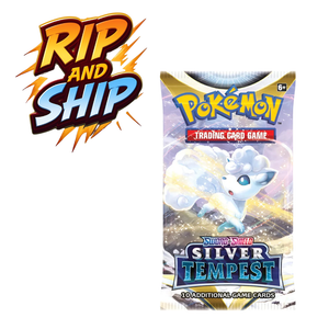 Pokémon Silver Tempest Booster Pack (ENG) – RIP & SHIP (Opened Live)