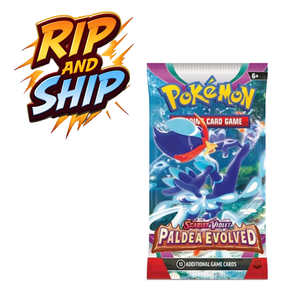 Pokemon Paldea Evolved Booster Pack (ENG) – RIP & SHIP (Opened Live)