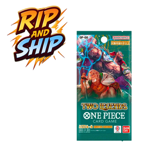 One Piece (OP 08) Two Legends Booster Pack (ENG) – RIP & SHIP (Opened Live)