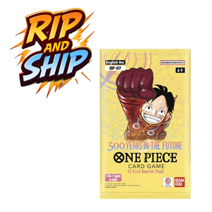 One Piece (OP 07) 500 Years In The Future Booster Pack (ENG) – RIP & SHIP (Opened Live)