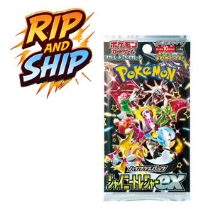 Pokemon Treasure Booster Pack (JP) – RIP & SHIP (Opened Live)